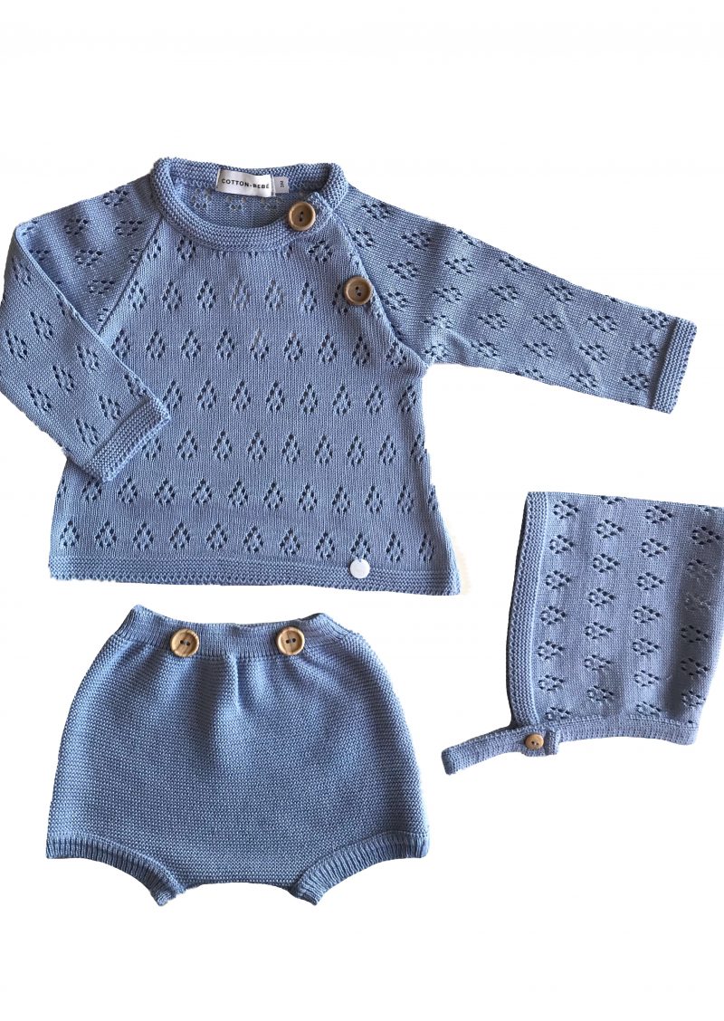 Conjunto de punto para bebé