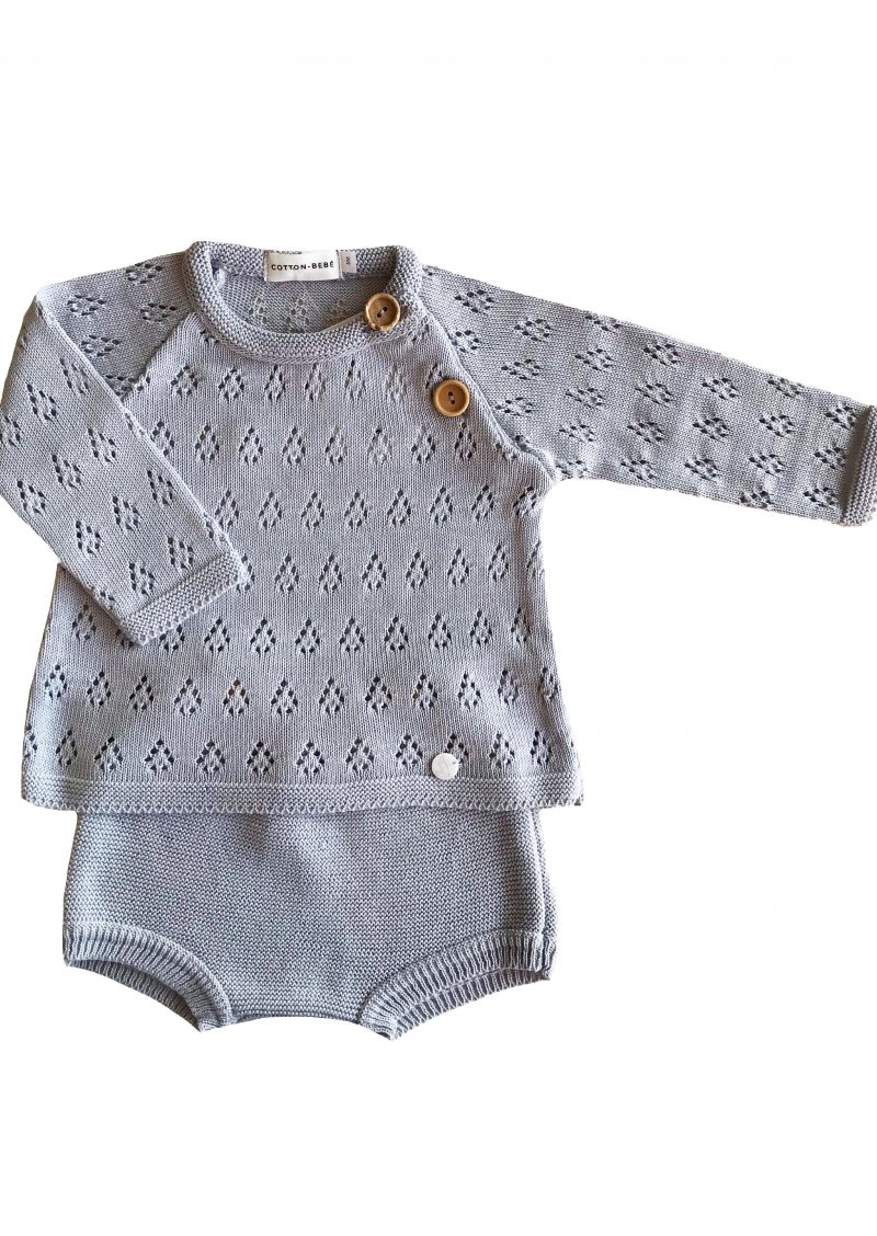 Conjunto de punto para bebé