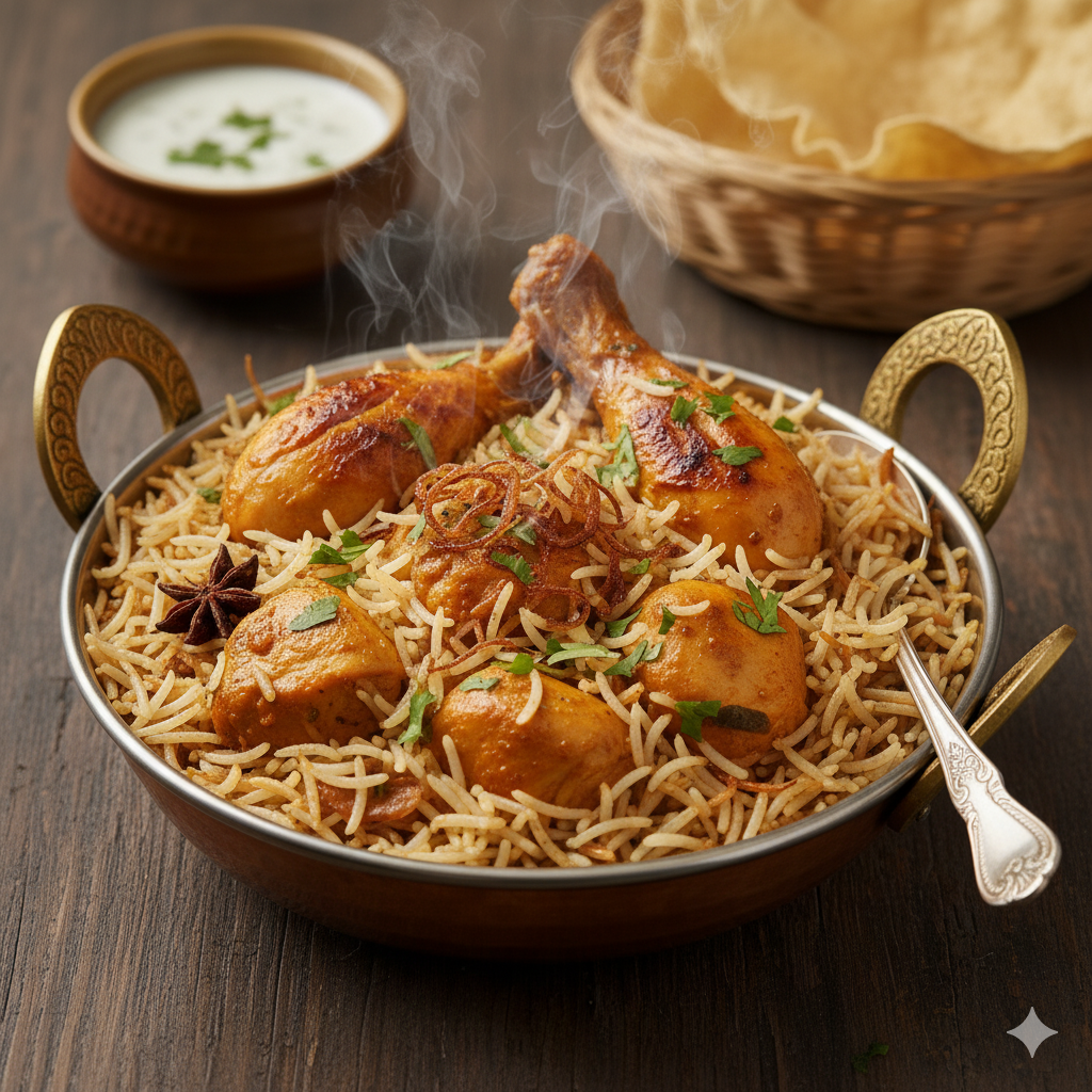 Traditional Chicken Biryani