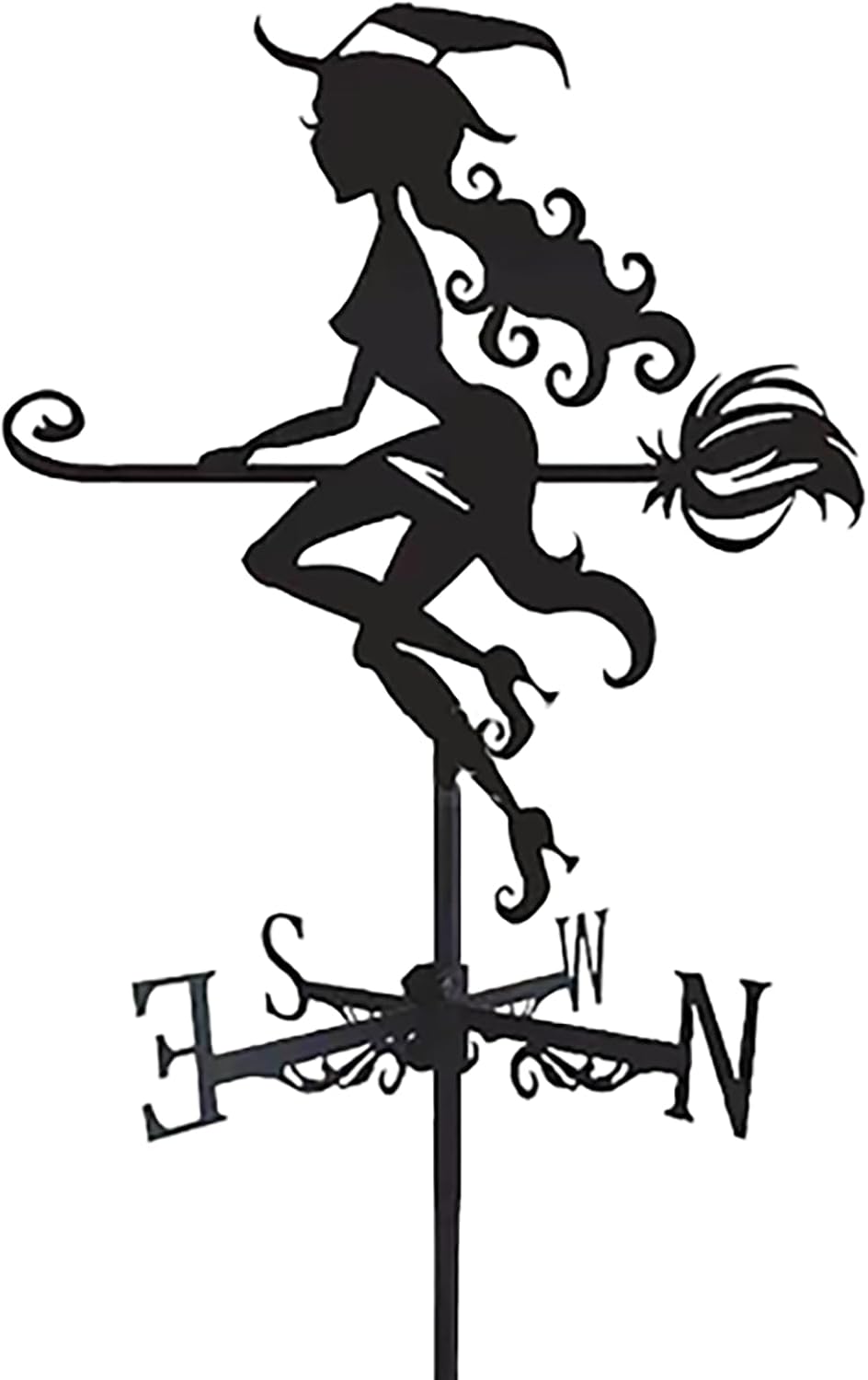 Creativity Metal Weathervane Wrought Iron Wind Vane Stainless Steel Weatherc