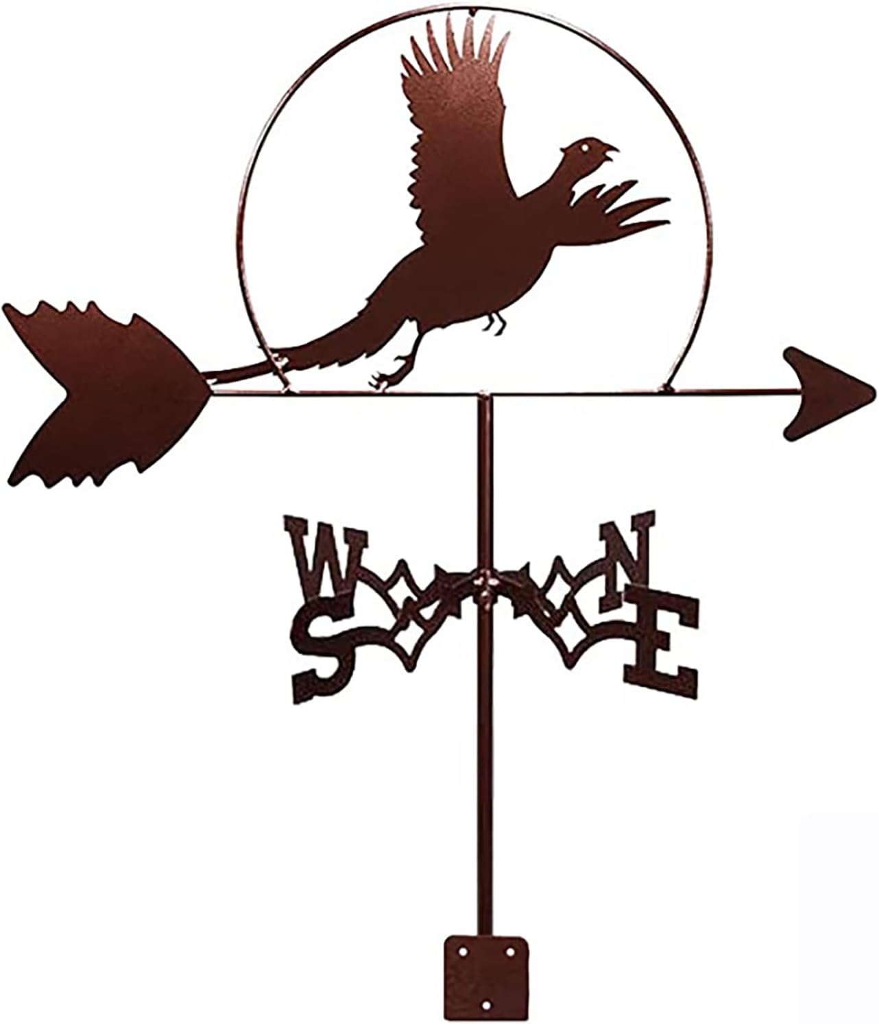 Animal Flying Birds Metal Weathervane Vintage Wind Vane Stainless Steel Weathe