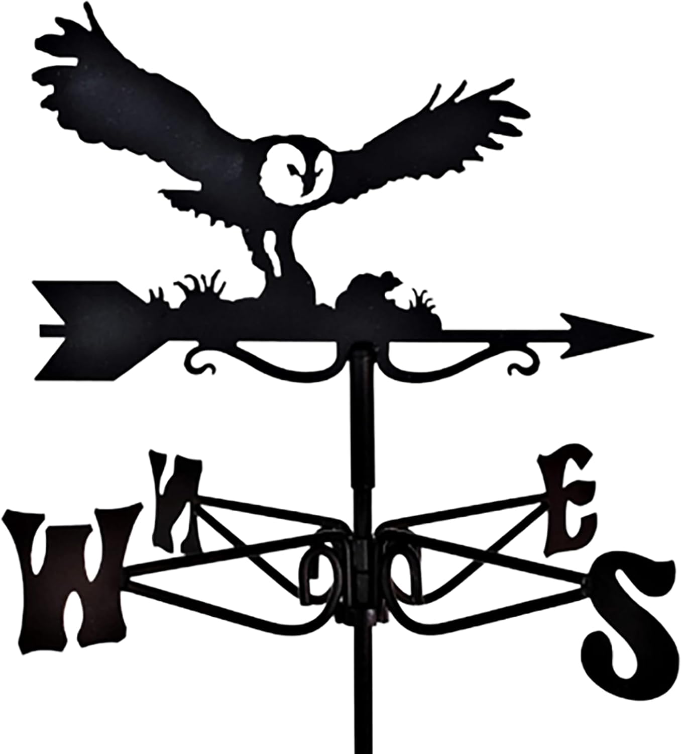 Eagle Silhouette Metal Weathervane Vintage Wind Vane Stainless Steel Weatherco