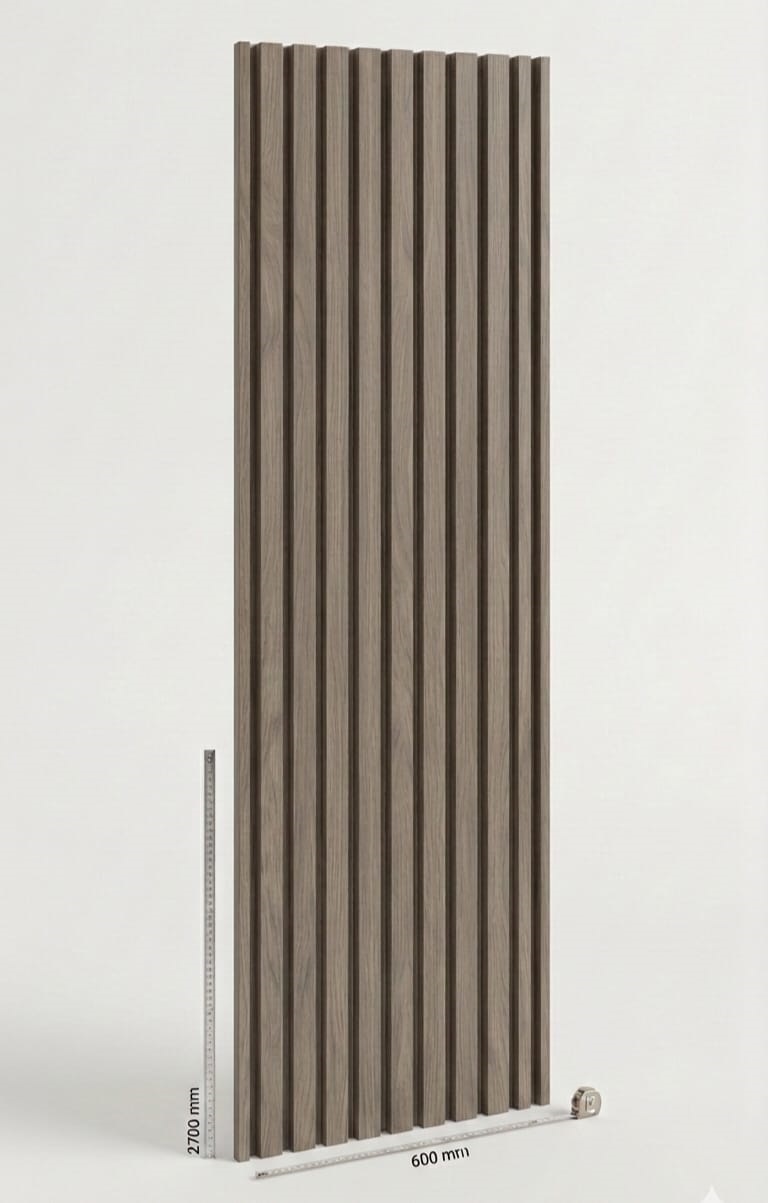 Panel Acústico de Madera color nogal