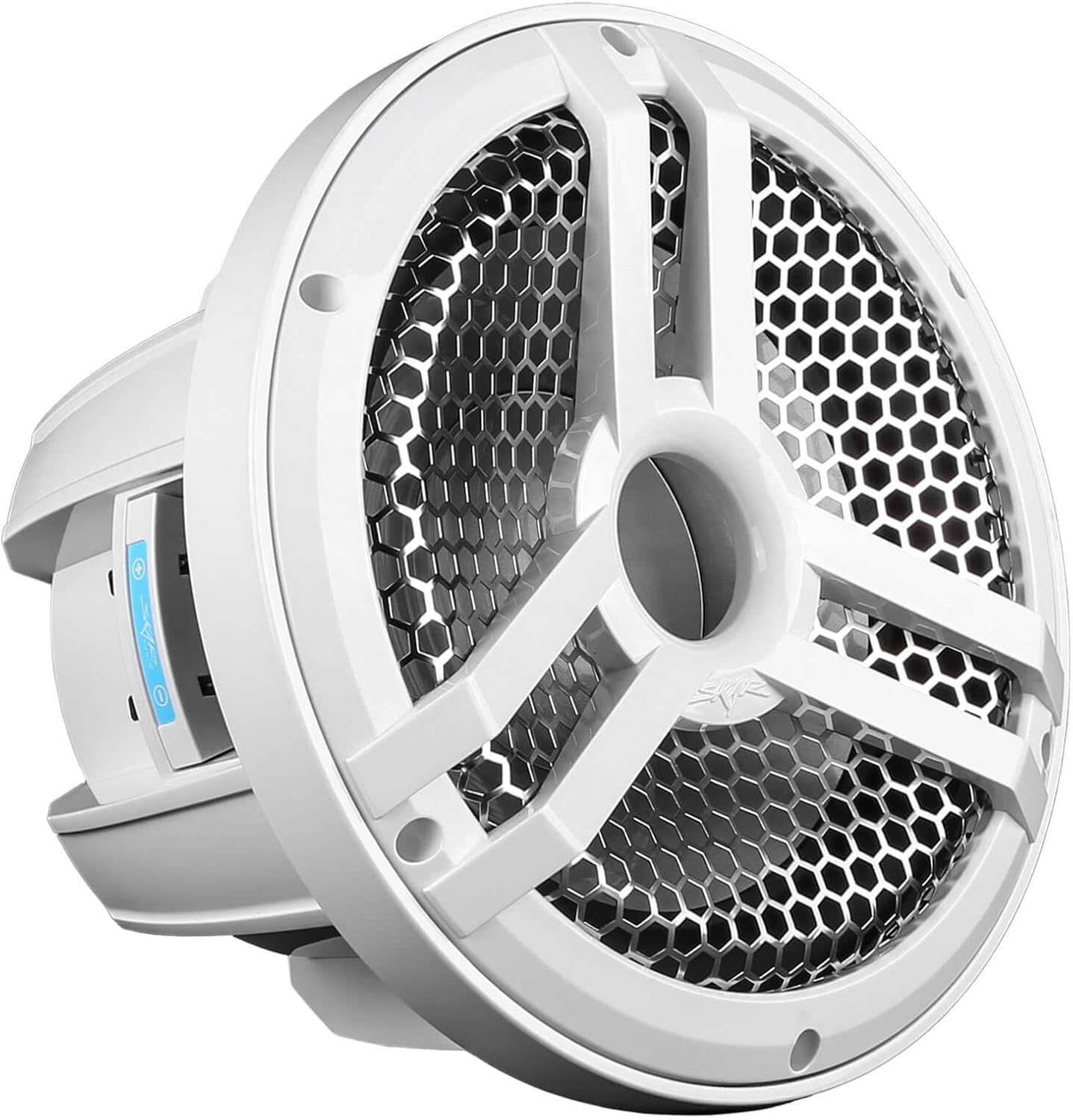  Skar Audio SKM10WD2 10" 1000W Max Power Dual 2 Ohm Marine Subwoofer (White)