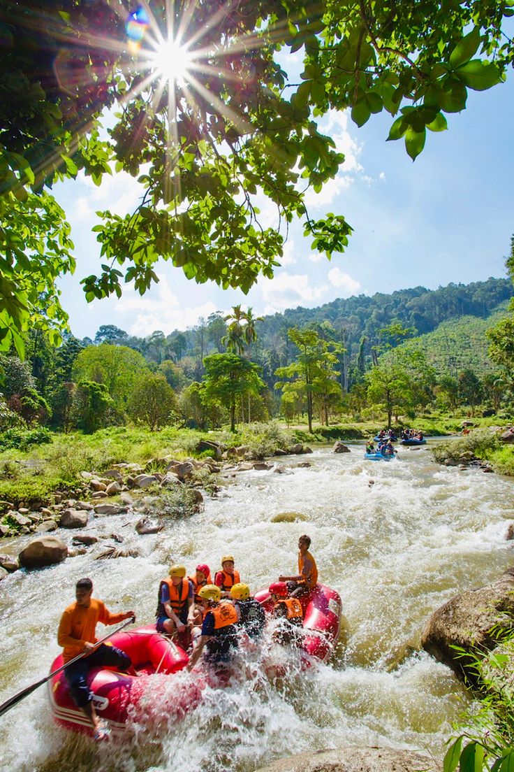 Rafting at Ayung River