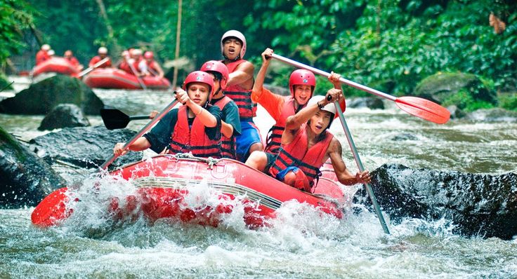 Rafting at Ayung River