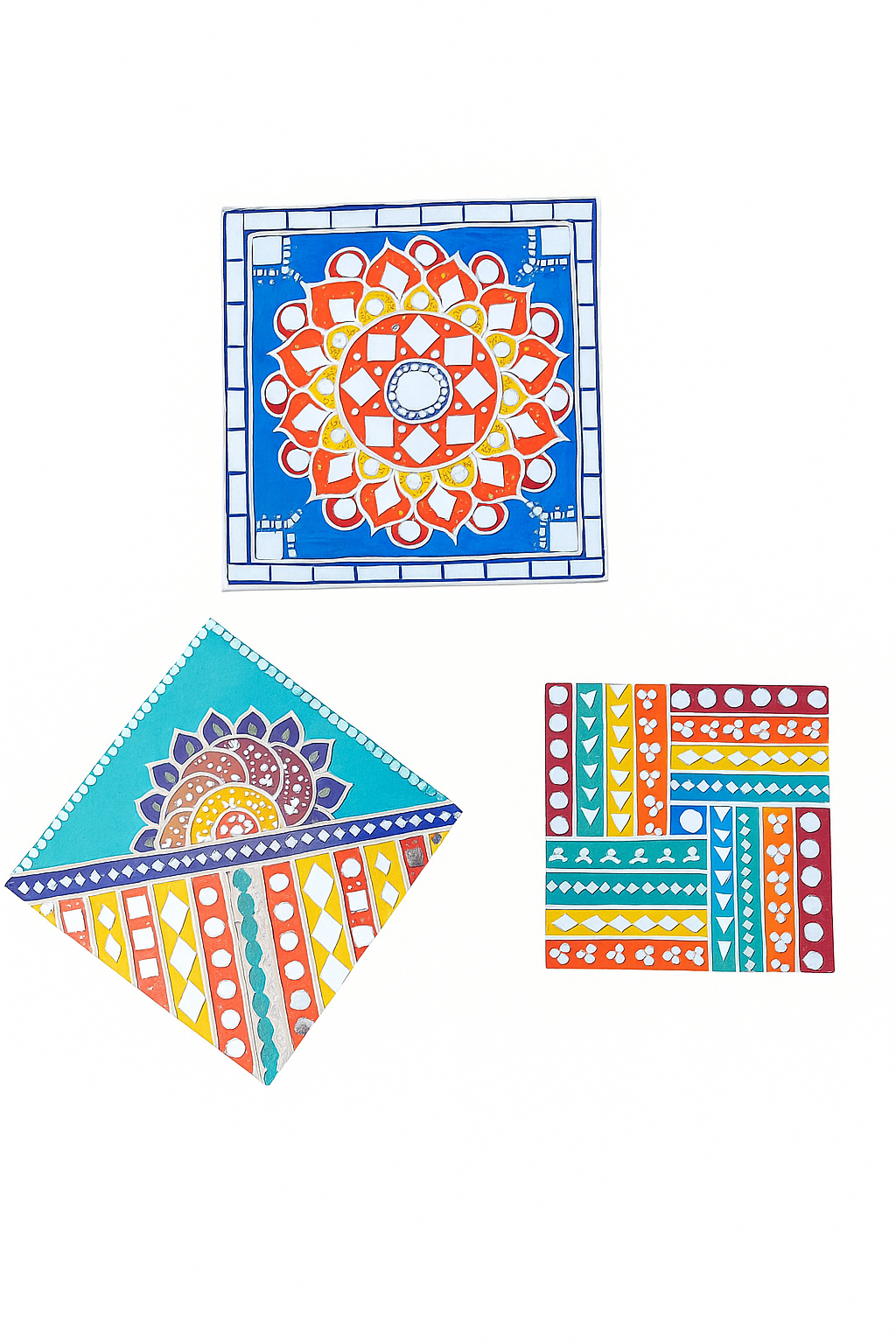 Hand-painted Decorative Lipen Art