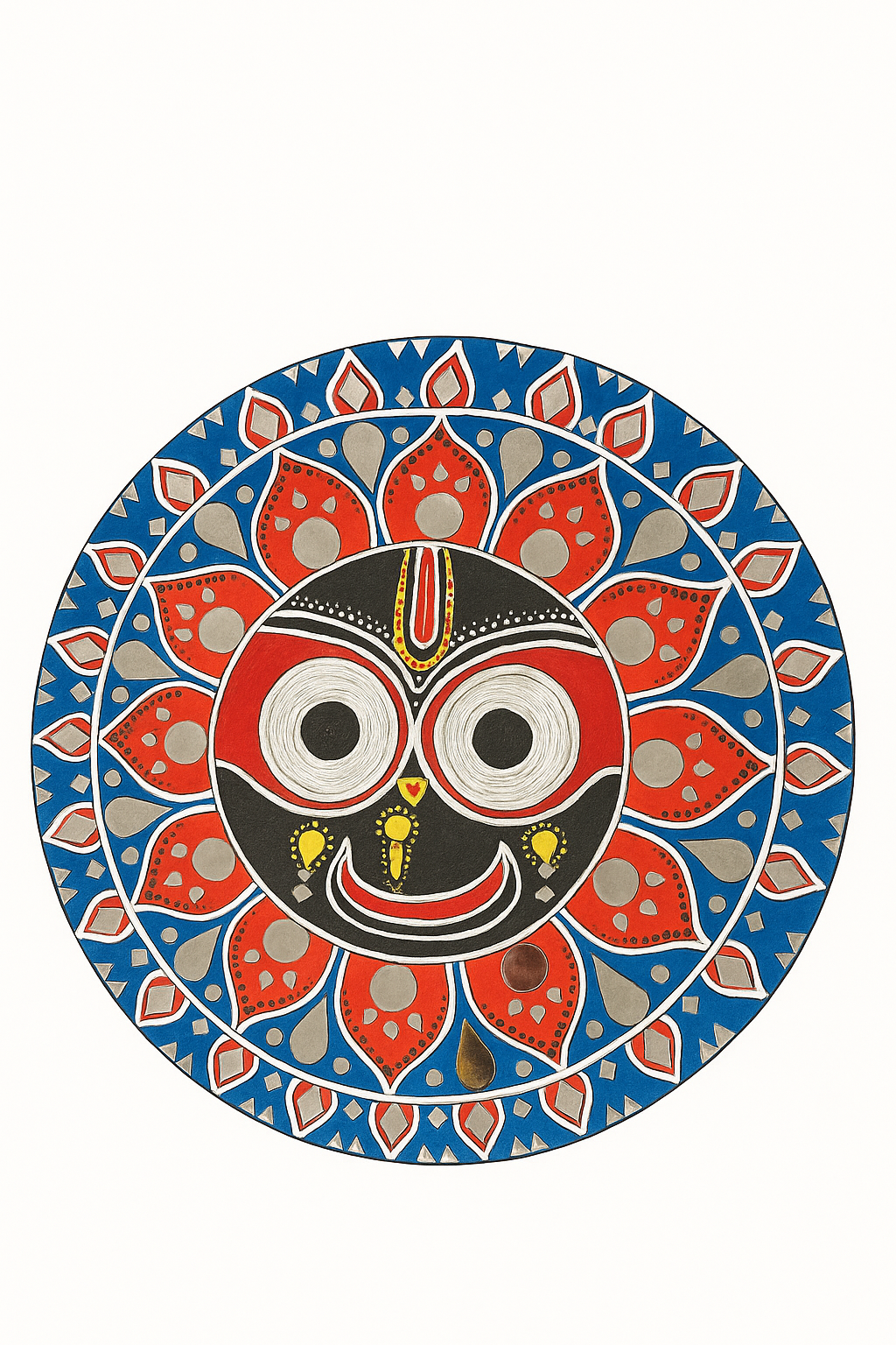 Jagannath Wall Hanging Art