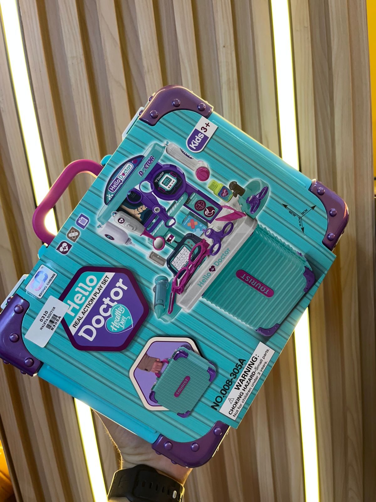 Maletín de doctor para niños