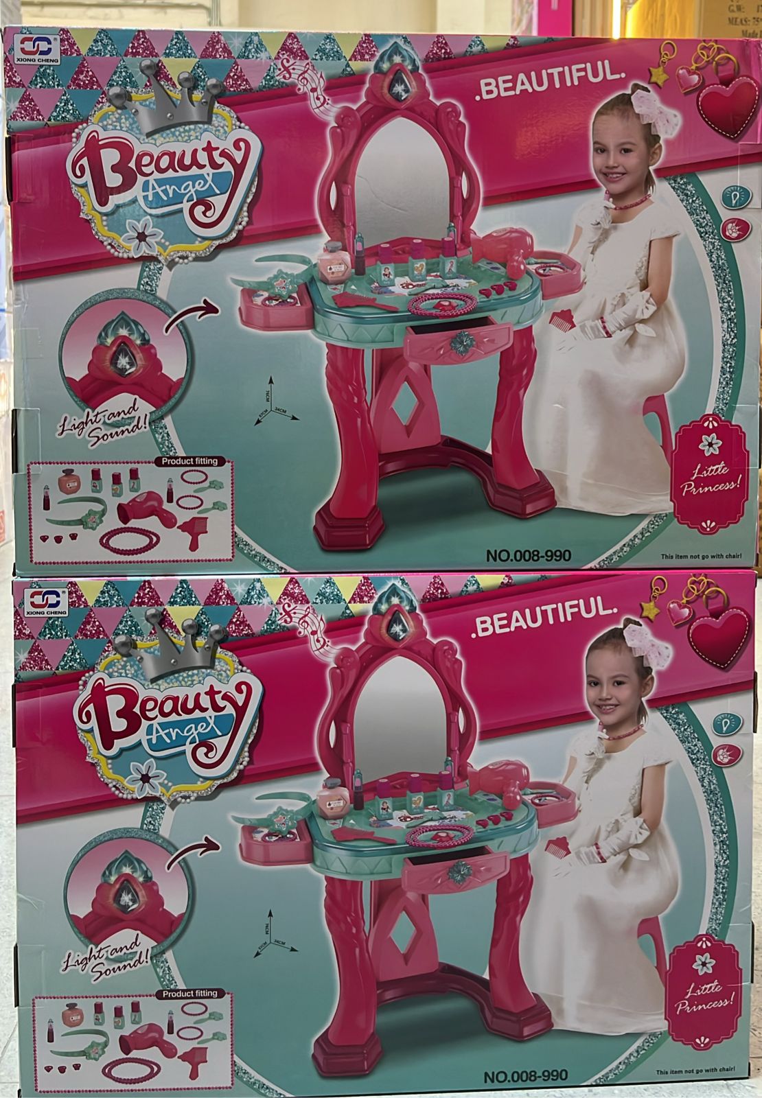 Mesa de belleza para niñas