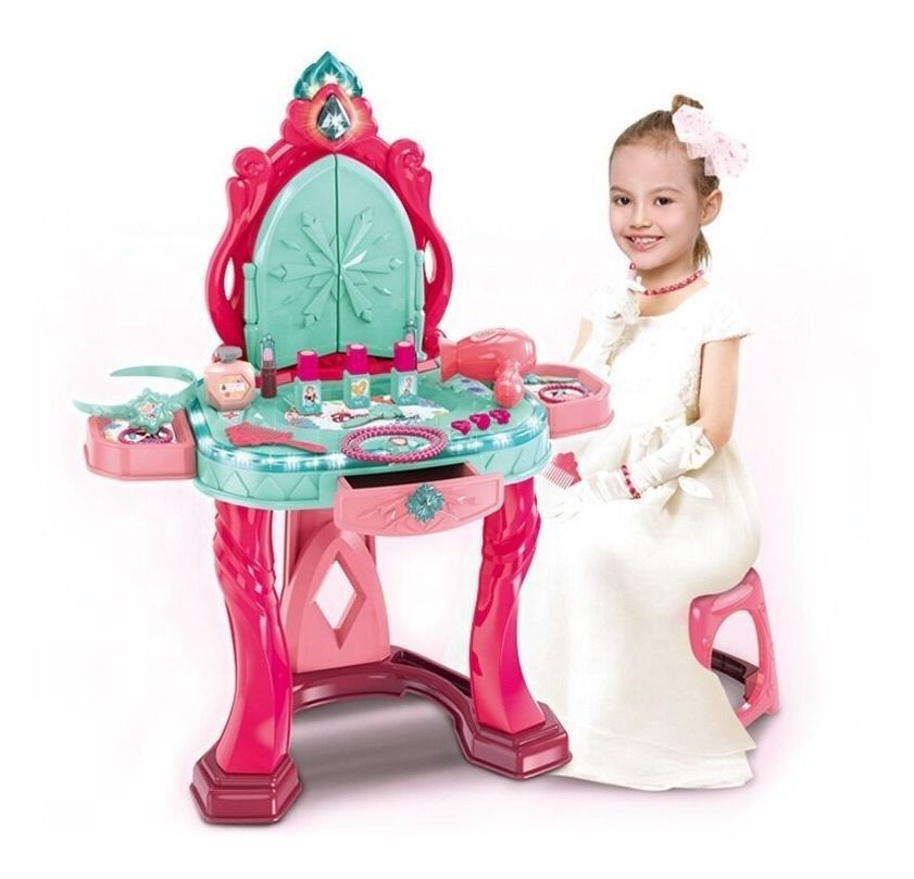 Tocador de juguete para niñas