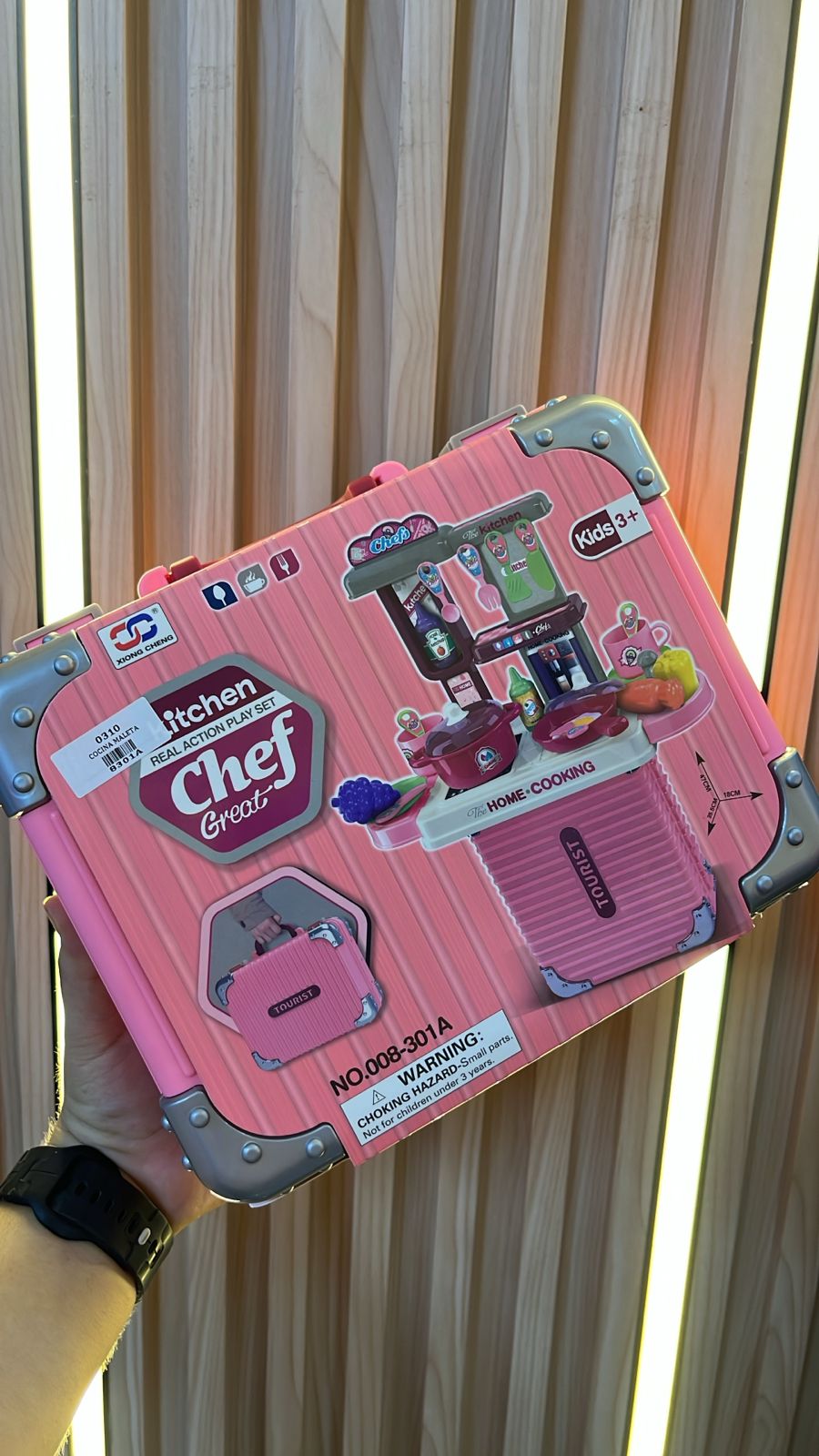 Maletín de cocina infantil Kitchen Chef