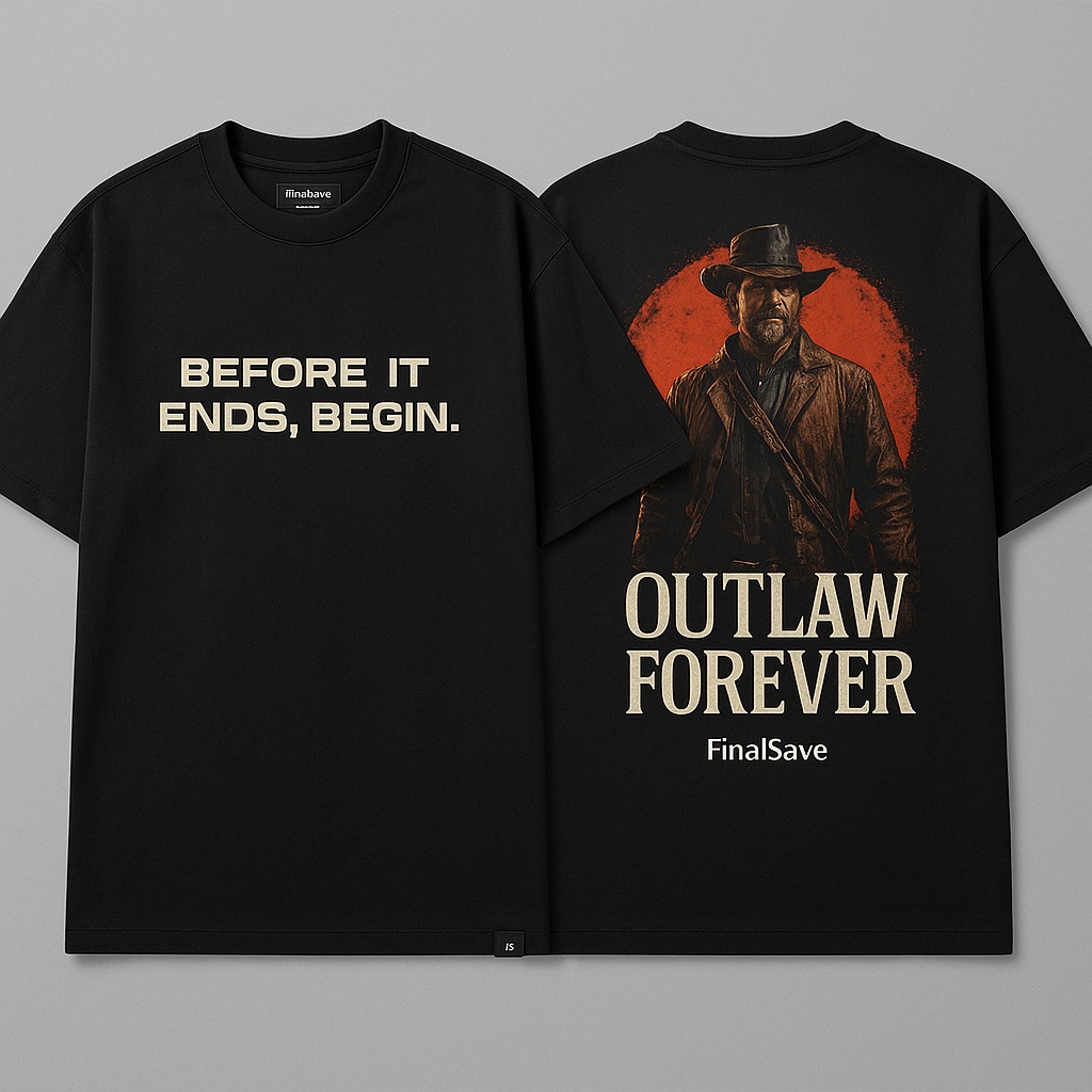 Outlaw Forever oversized tee