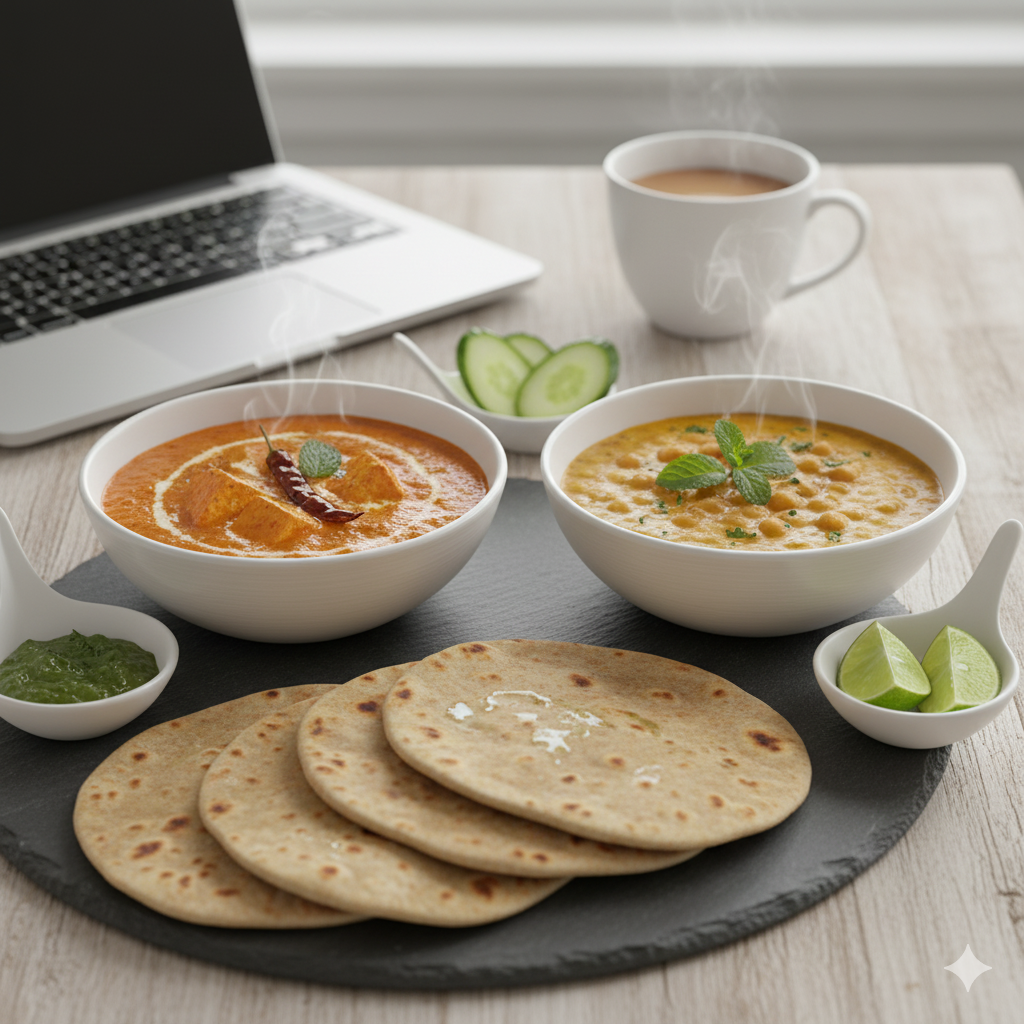 3CP Healthy Roti Meal 