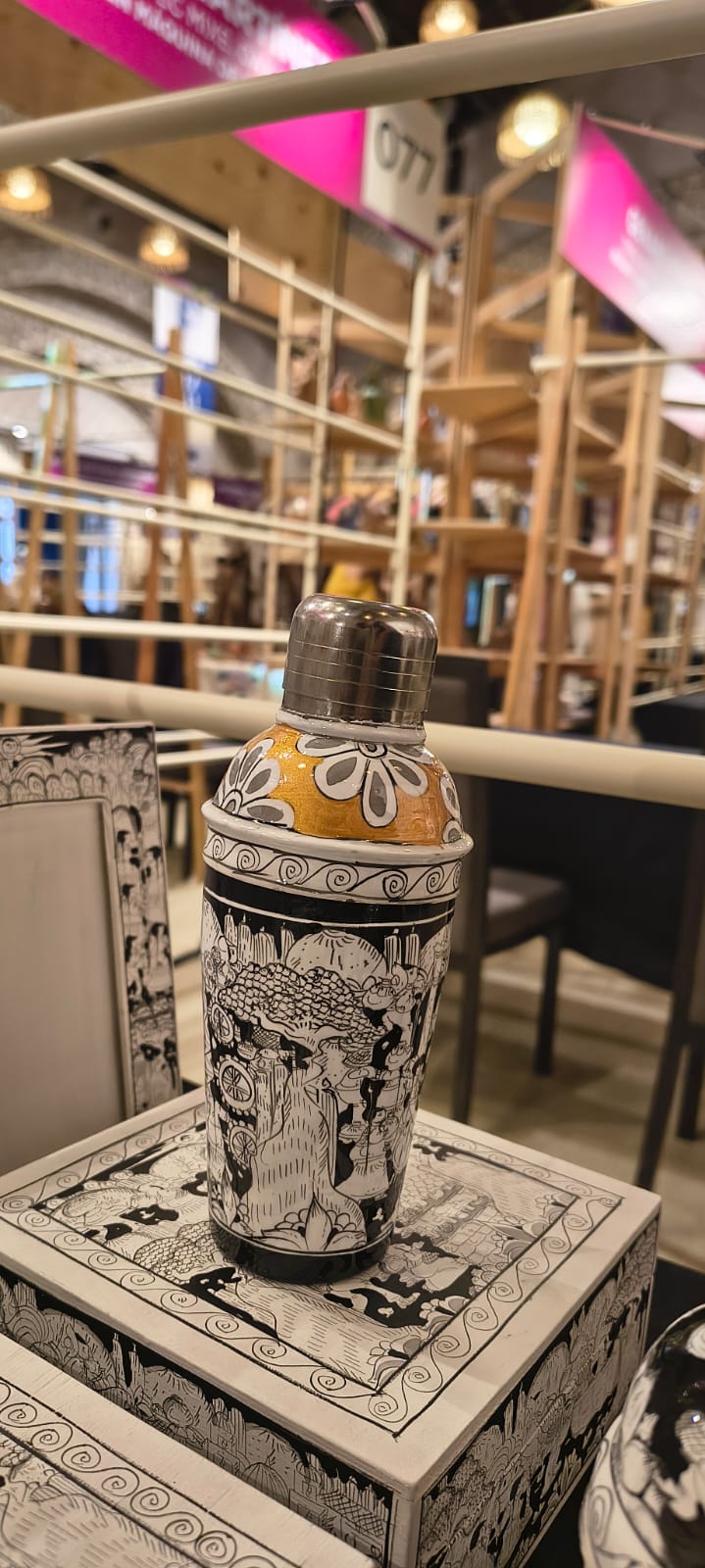 Shaker de coctel artesanal