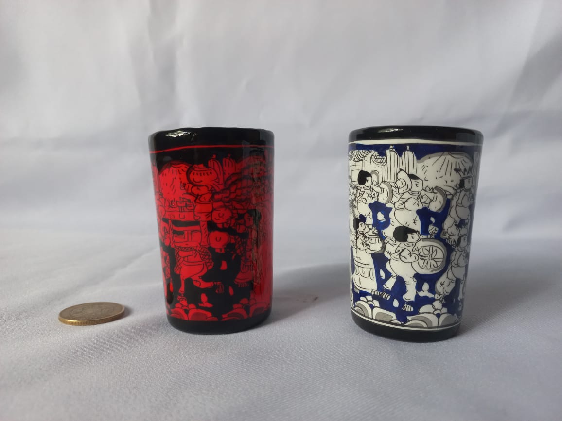 Vasos tequileros artesanales