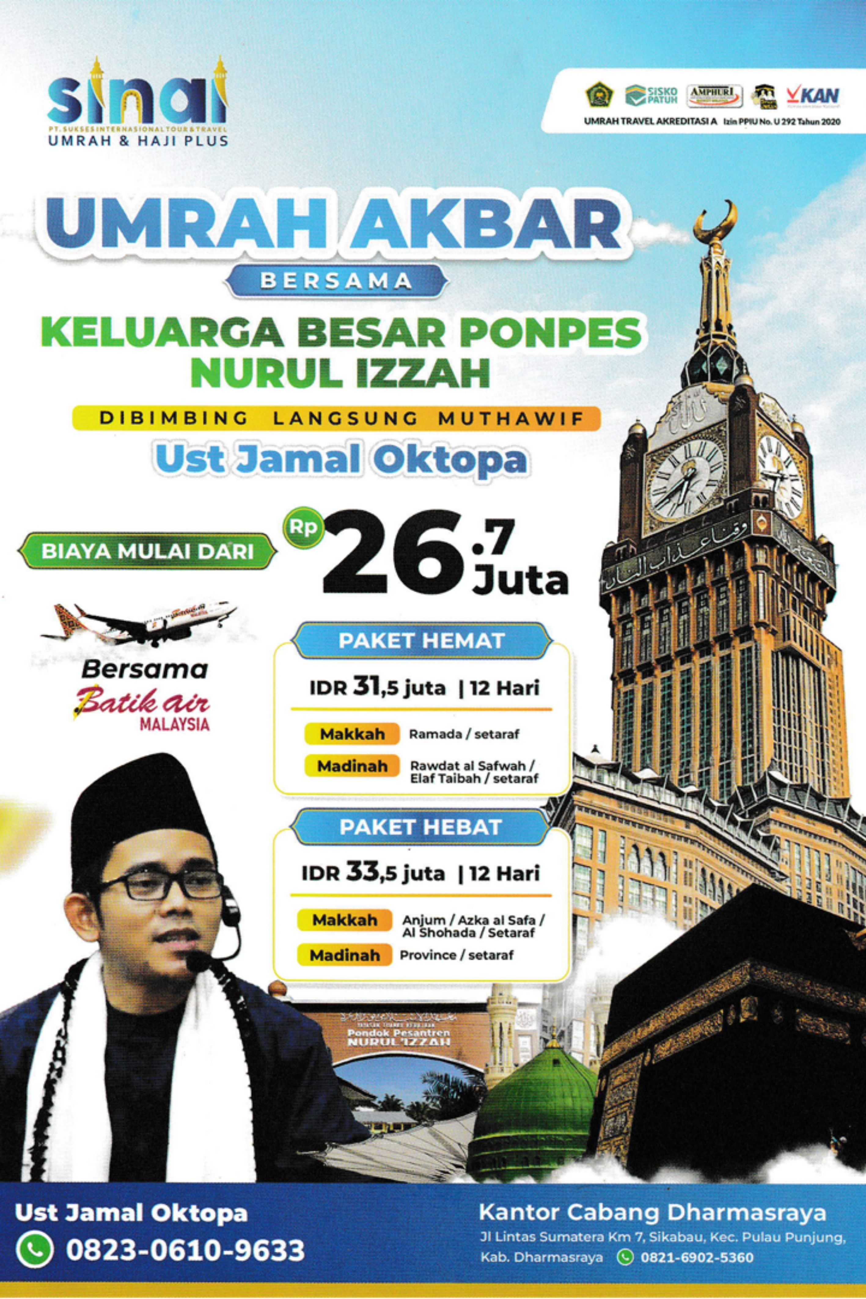 Umrah Akbar Travel Package