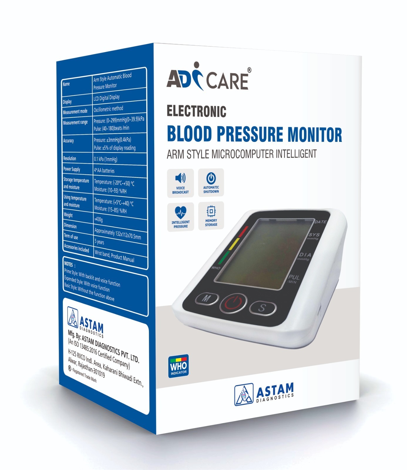 Electronic Blood Pressure Monitor