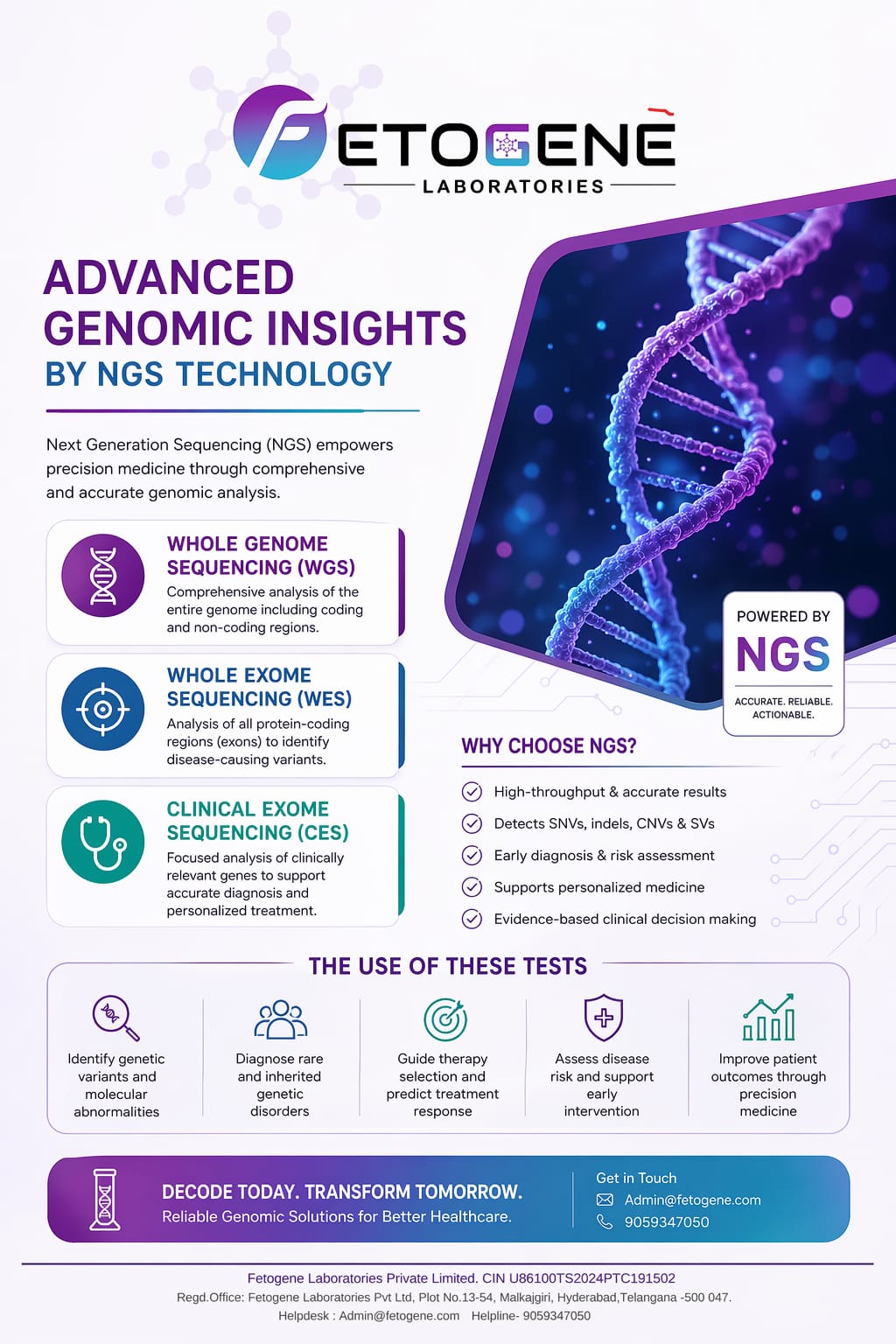 Advanced Genomic Insights Service