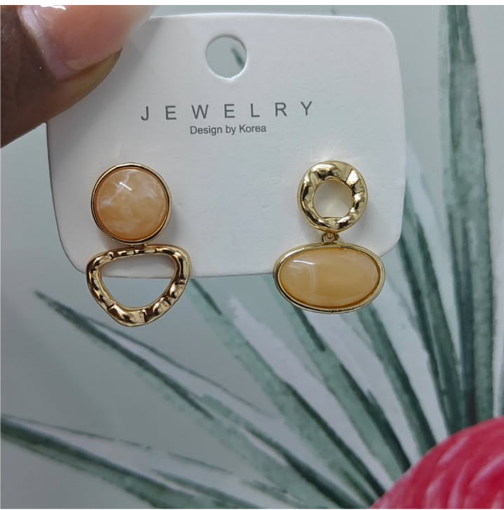 Elegant Gold-Tone Earrings
