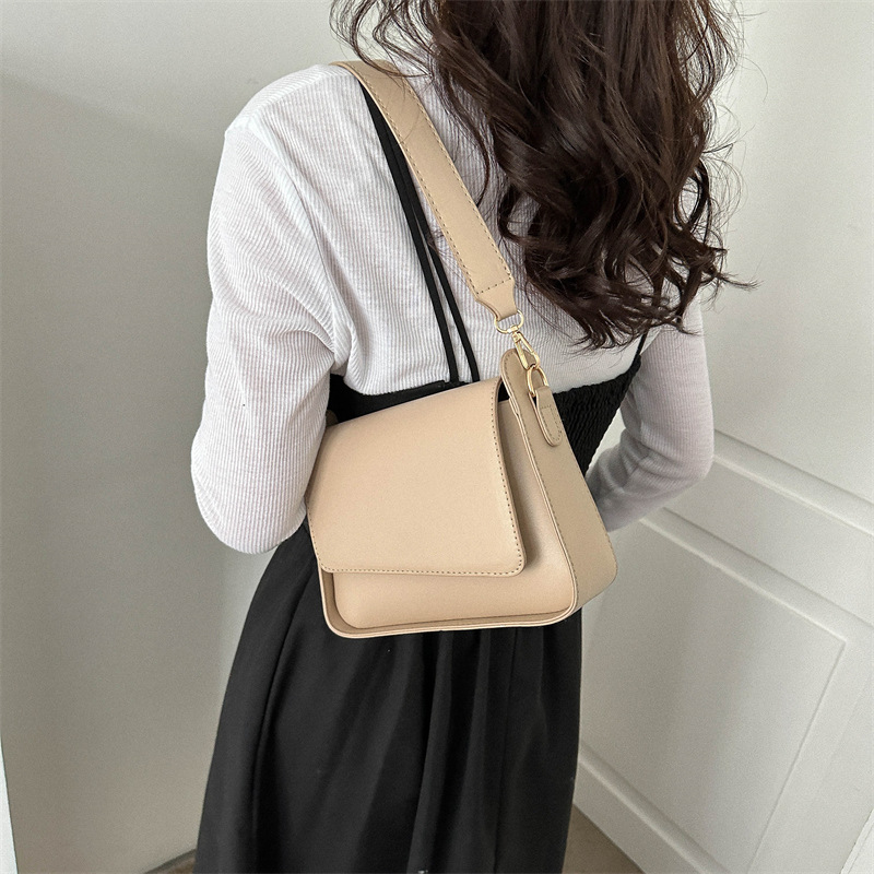 Beige Crossbody Shoulder Bag