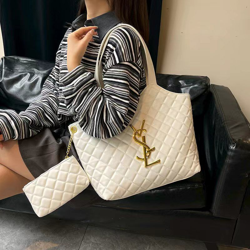 YSL Quilted Tote Bag