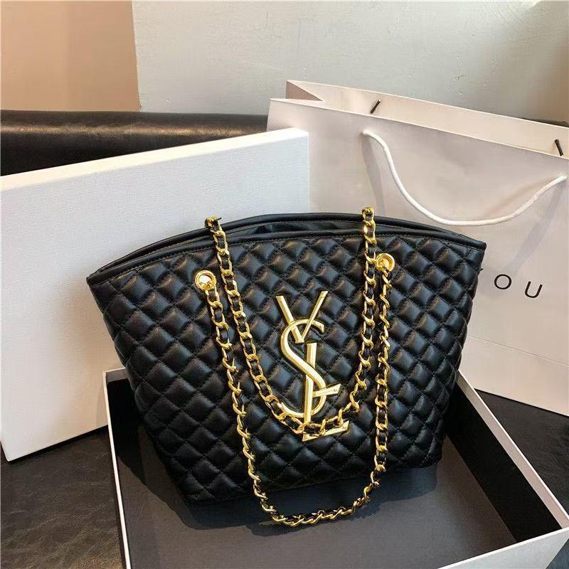 YSL Quilted Leather Handbag