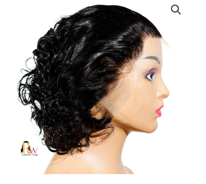 Short Curly Black Wig