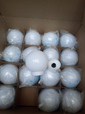 Round LED Light Bulb Covers