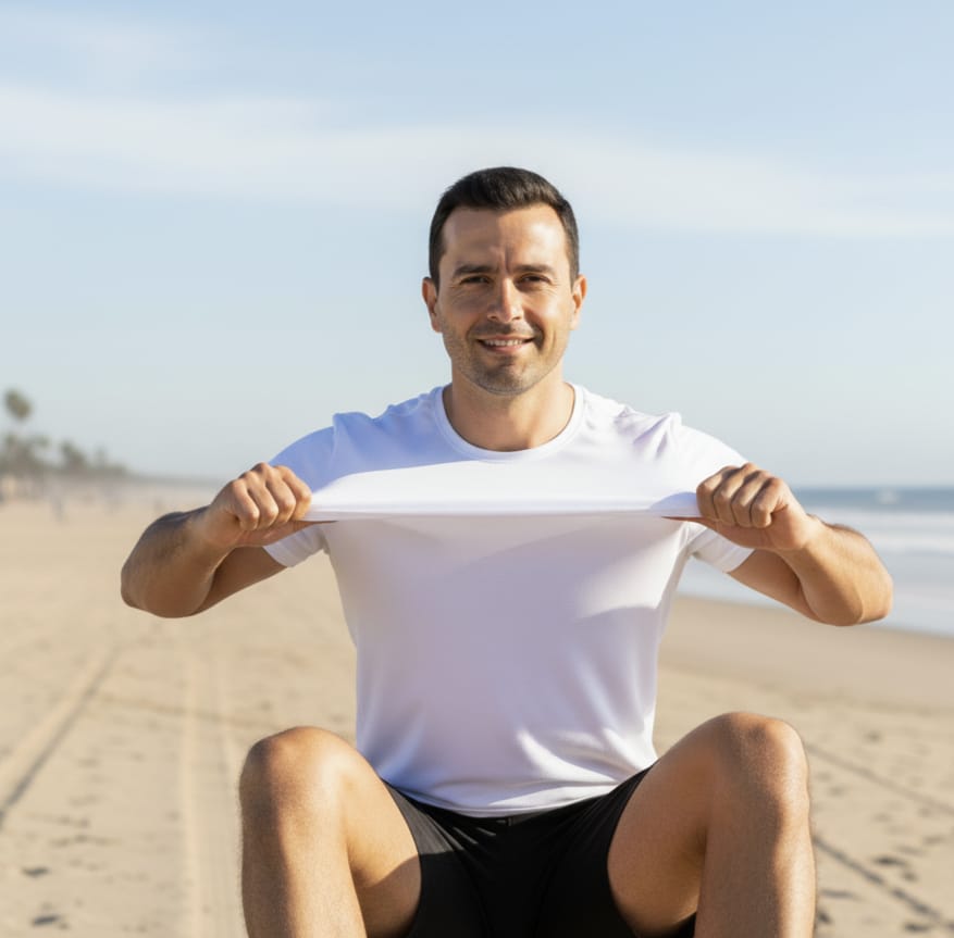 Camiseta Tradicional Proteção UV50+