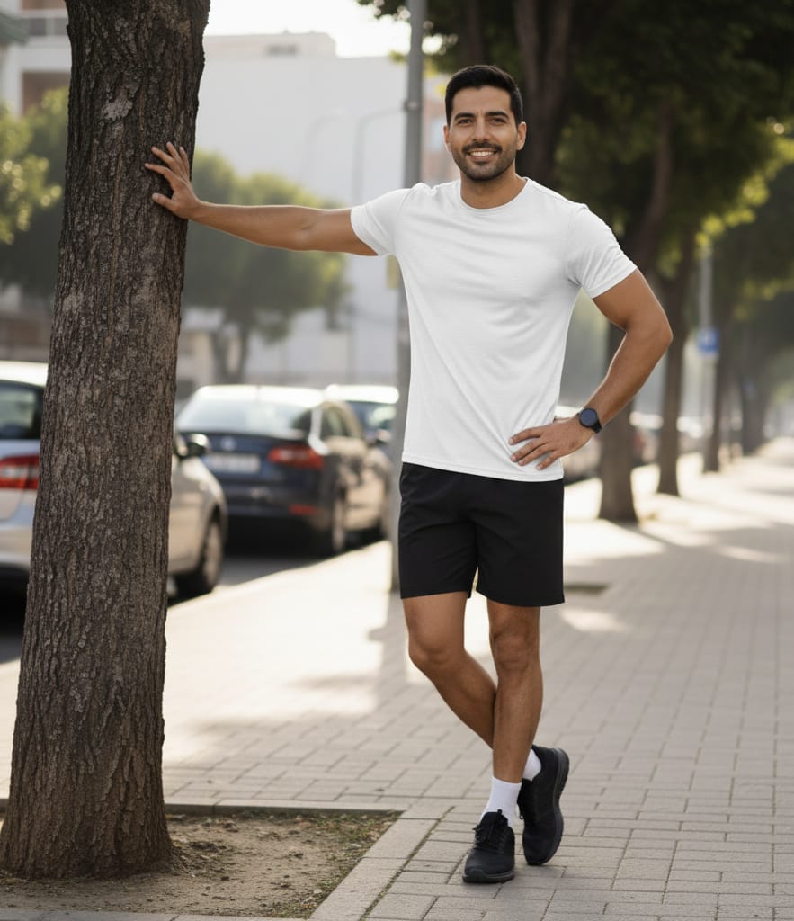 Camiseta Tradicional 100% Poliamida