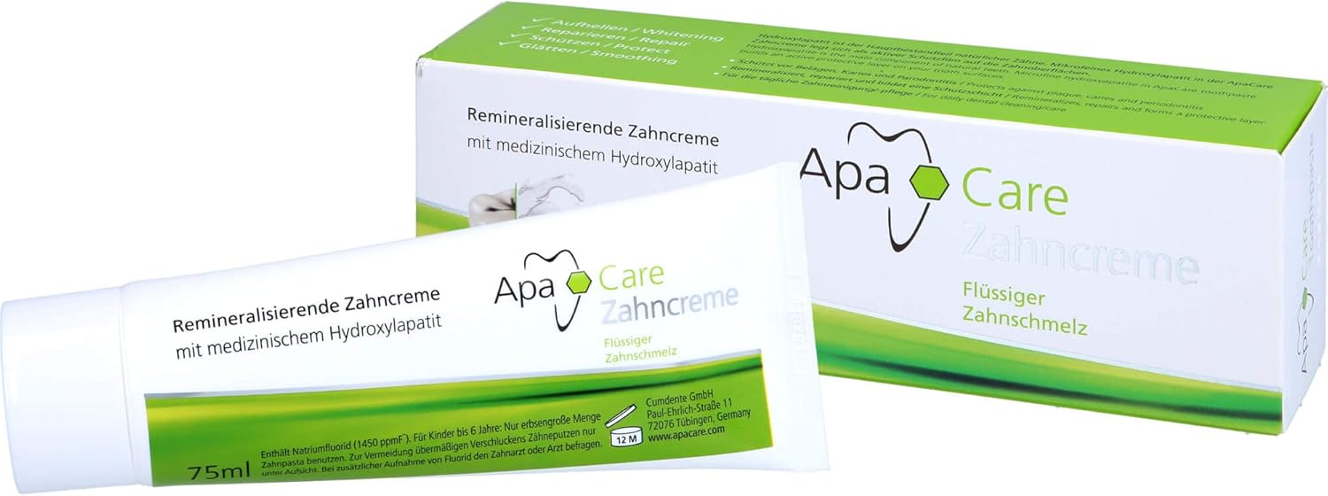 3x Apacare Reminer Toothpaste Replacement Filtration (3 x 75 ml)