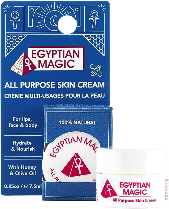 EGYPTIAN MAGIC - All Purpose Face & Body Cream, Moisturising Skin Care for Women & Men, Beauty Balm, Scar Cream aids Tend & Dry Skin, Stretch Marks, Psoriasis & Eczema Calming, 118ml Jar