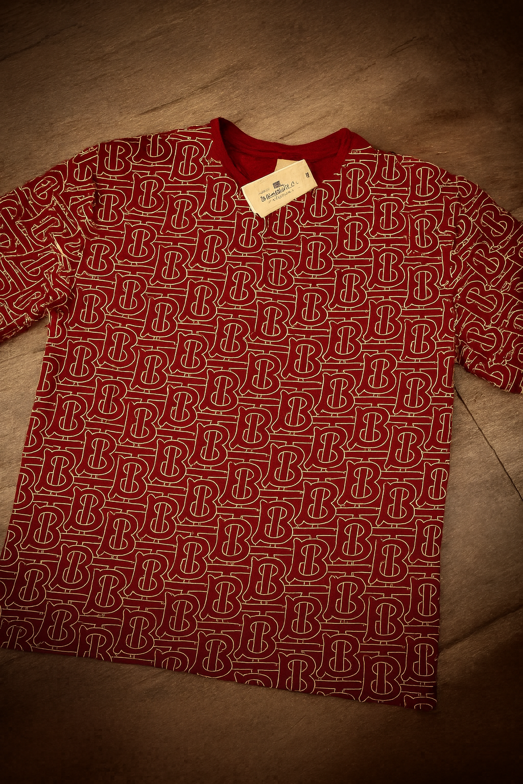 Camiseta Burberry Vermelha