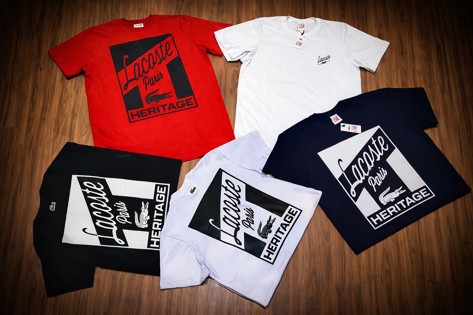 Camisetas Lacoste Paris Heritage