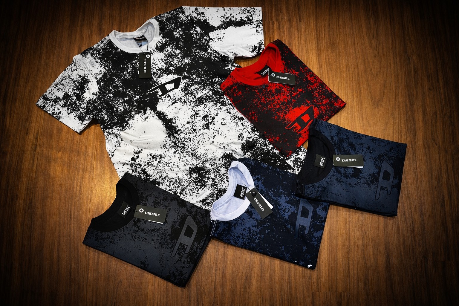 Camisetas estampadas masculinas