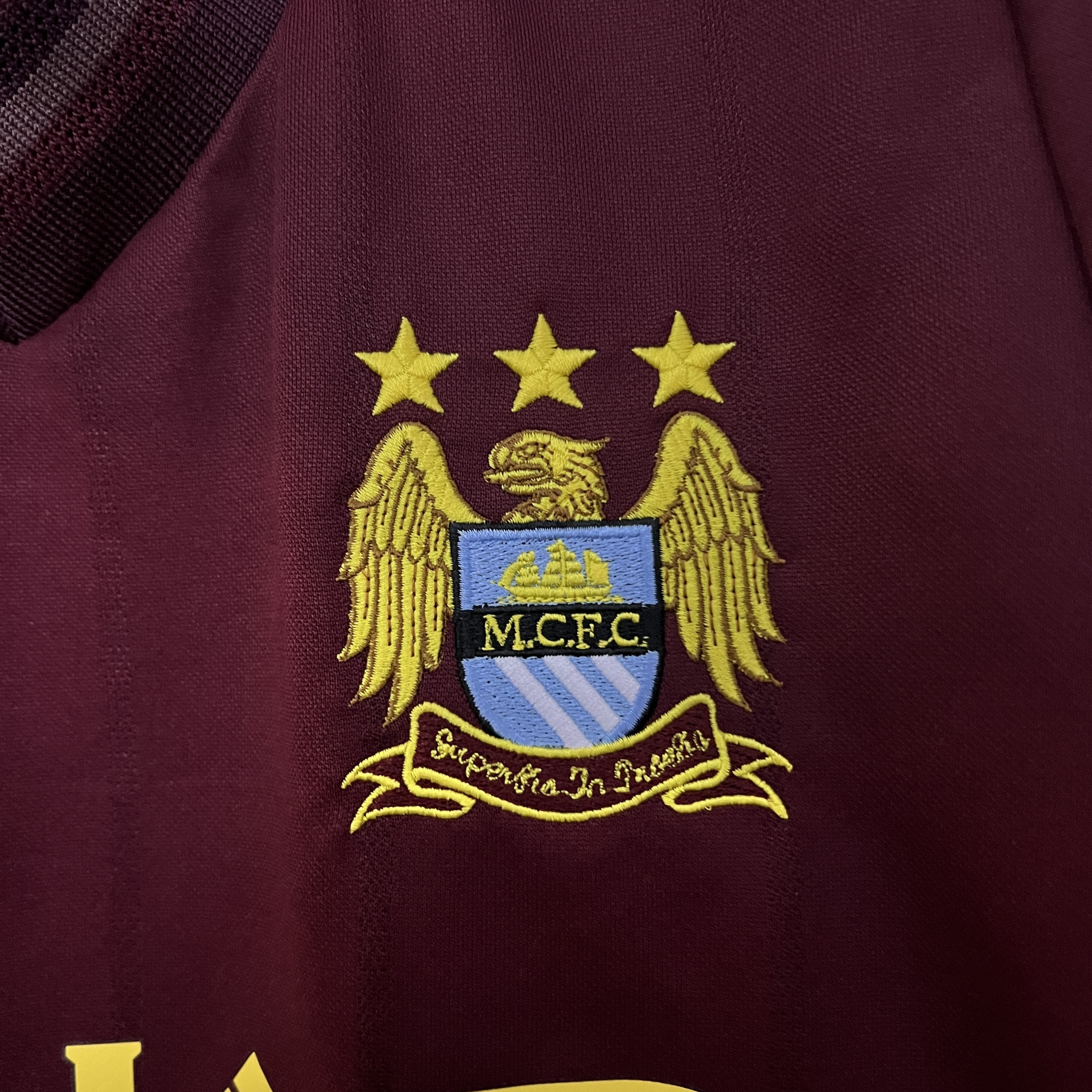 Camiseta Retro Manchester City 2012/2013 