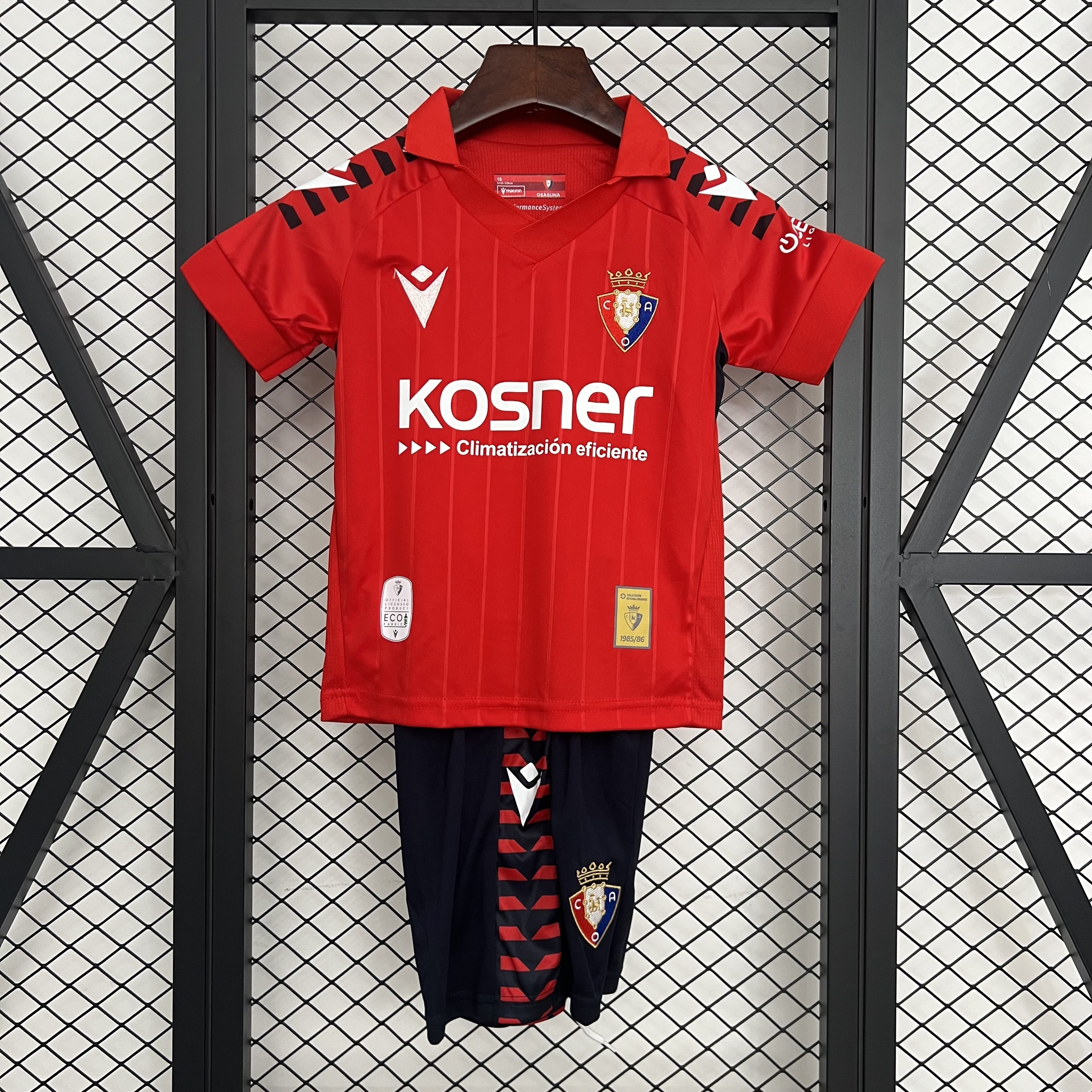 Conjunto Niños Osasuna 2025/26 (primera equipacion)