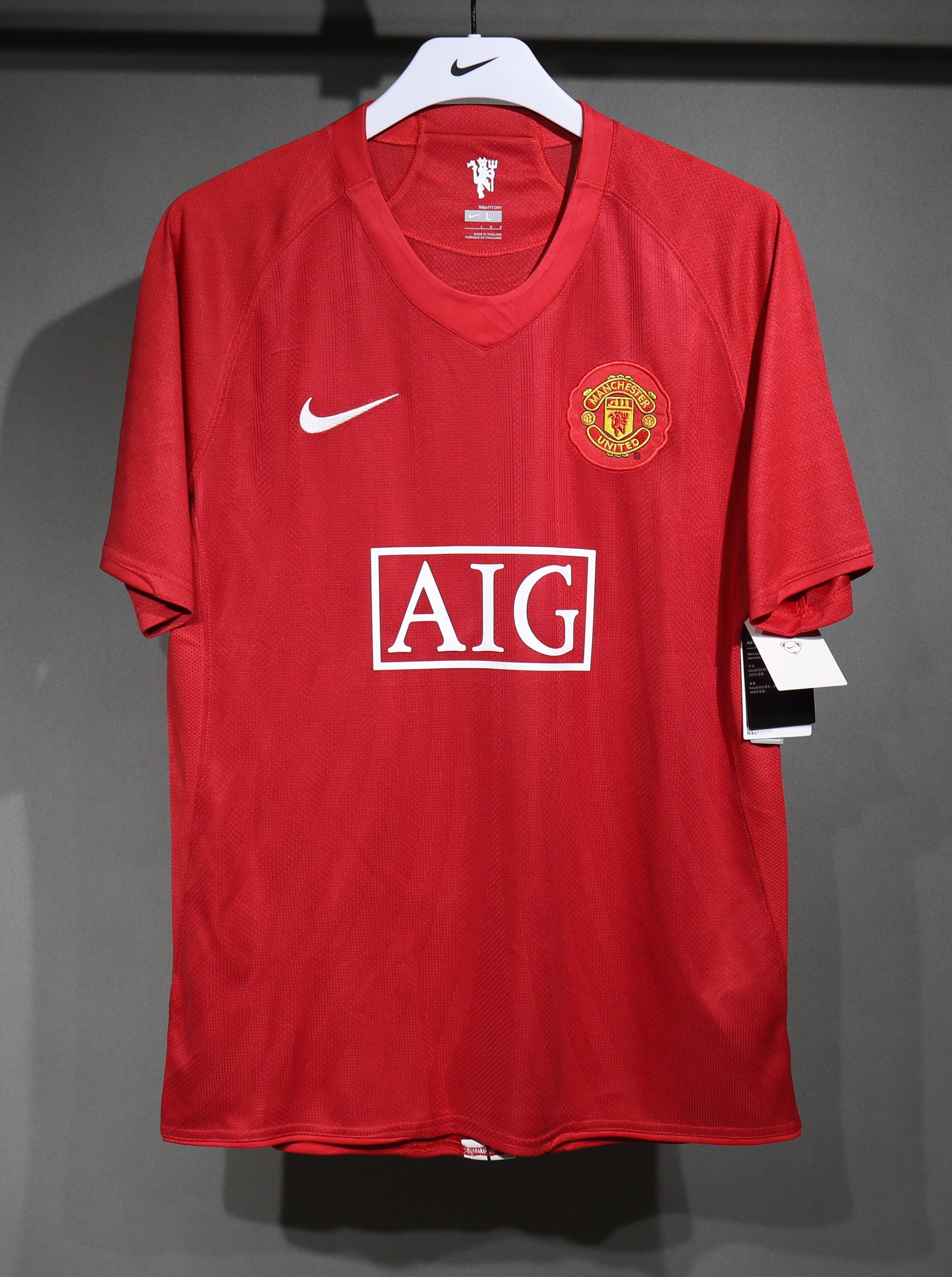 Camiseta Retro Manchester United 2007/2008
