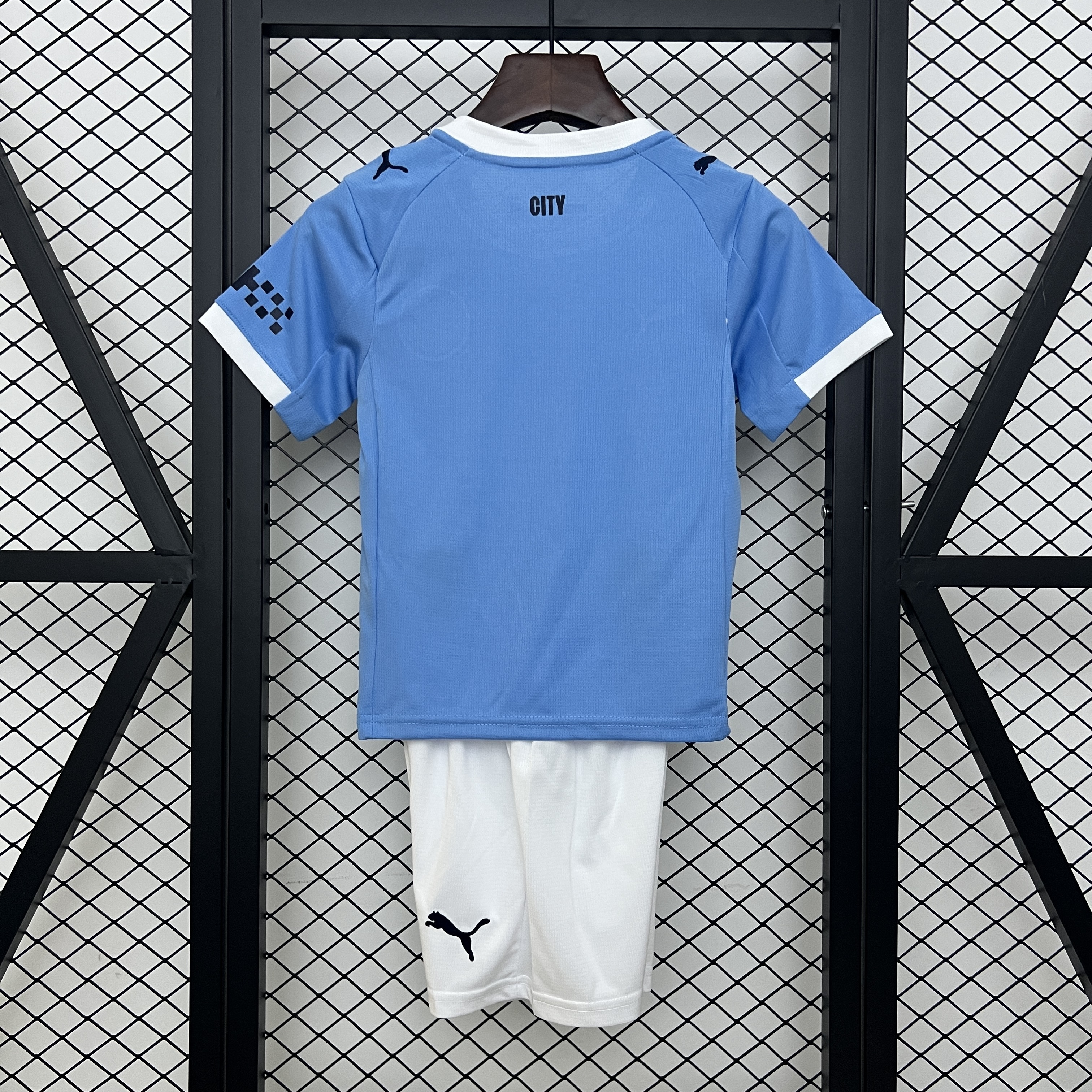 Conjunto Niños Manchester City 25/26 (Primera equipación)