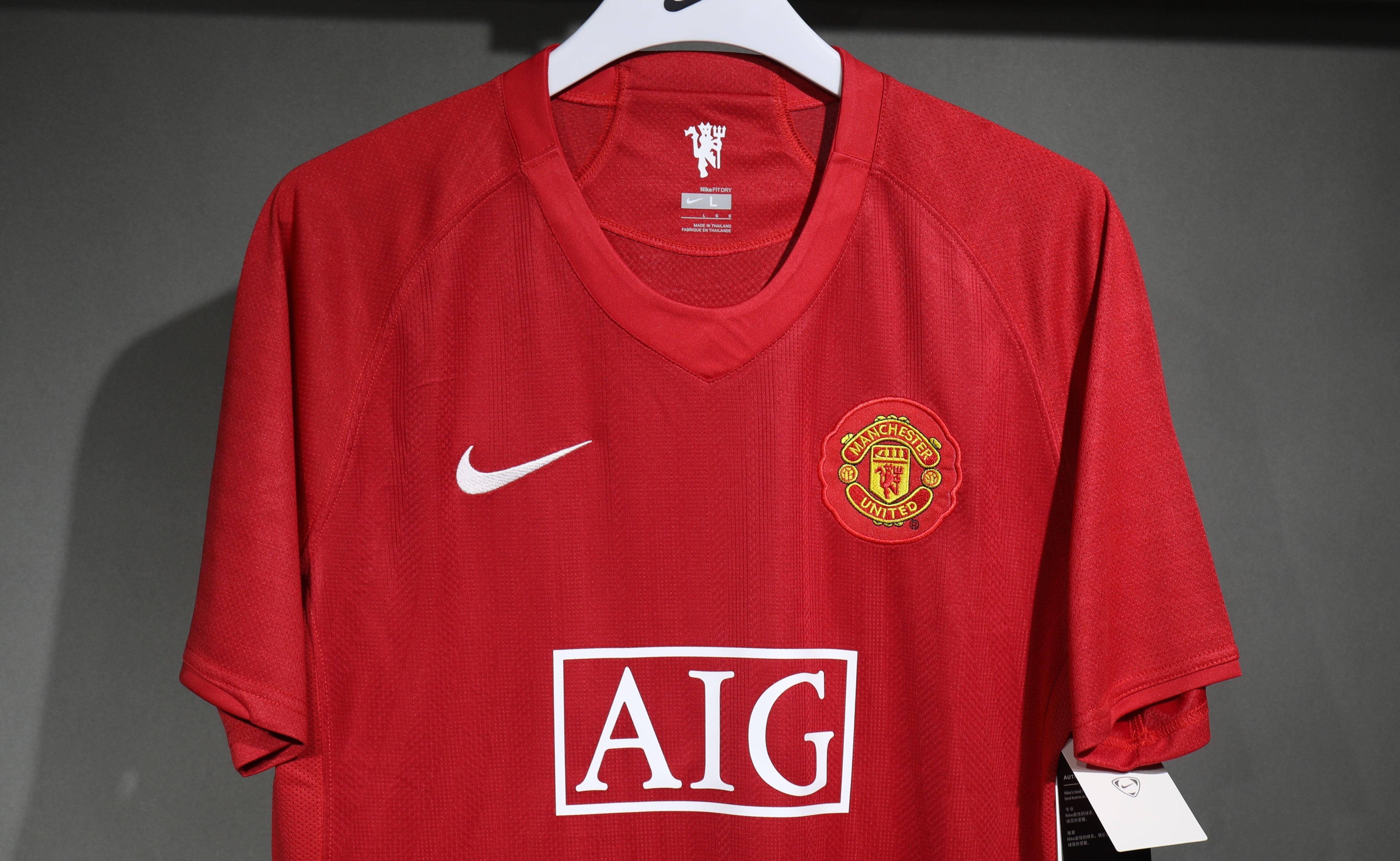 Camiseta Retro Manchester United 2007/2008