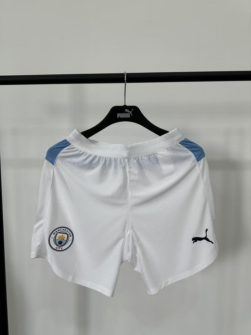 Pantalones cortos blancos Manchester City 2025/26 