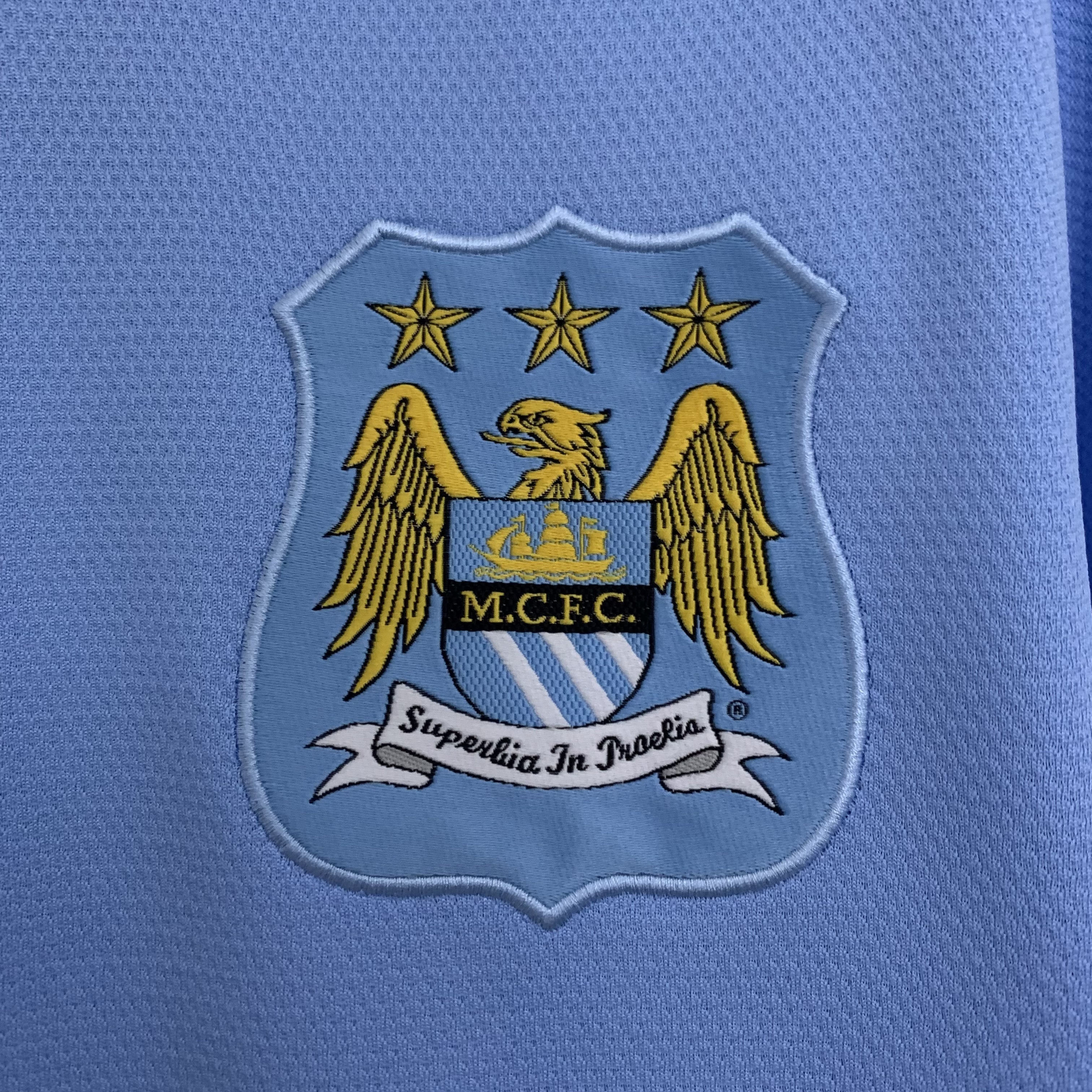 Camiseta Retro Manchester City 2013/2014 (Primera equipación)