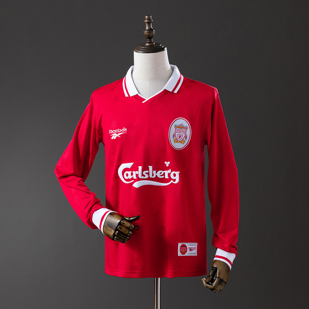 Camiseta Retro Liverpool FC 1996/97 Manga larga