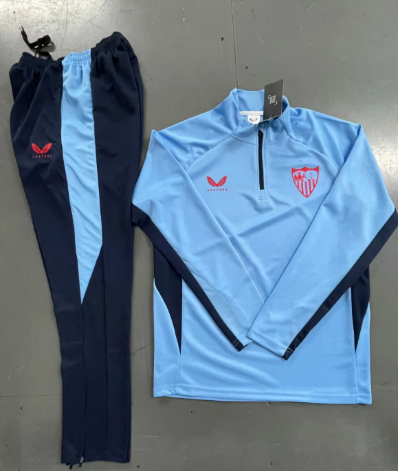 Conjunto Sevilla FC 2024/25 azul