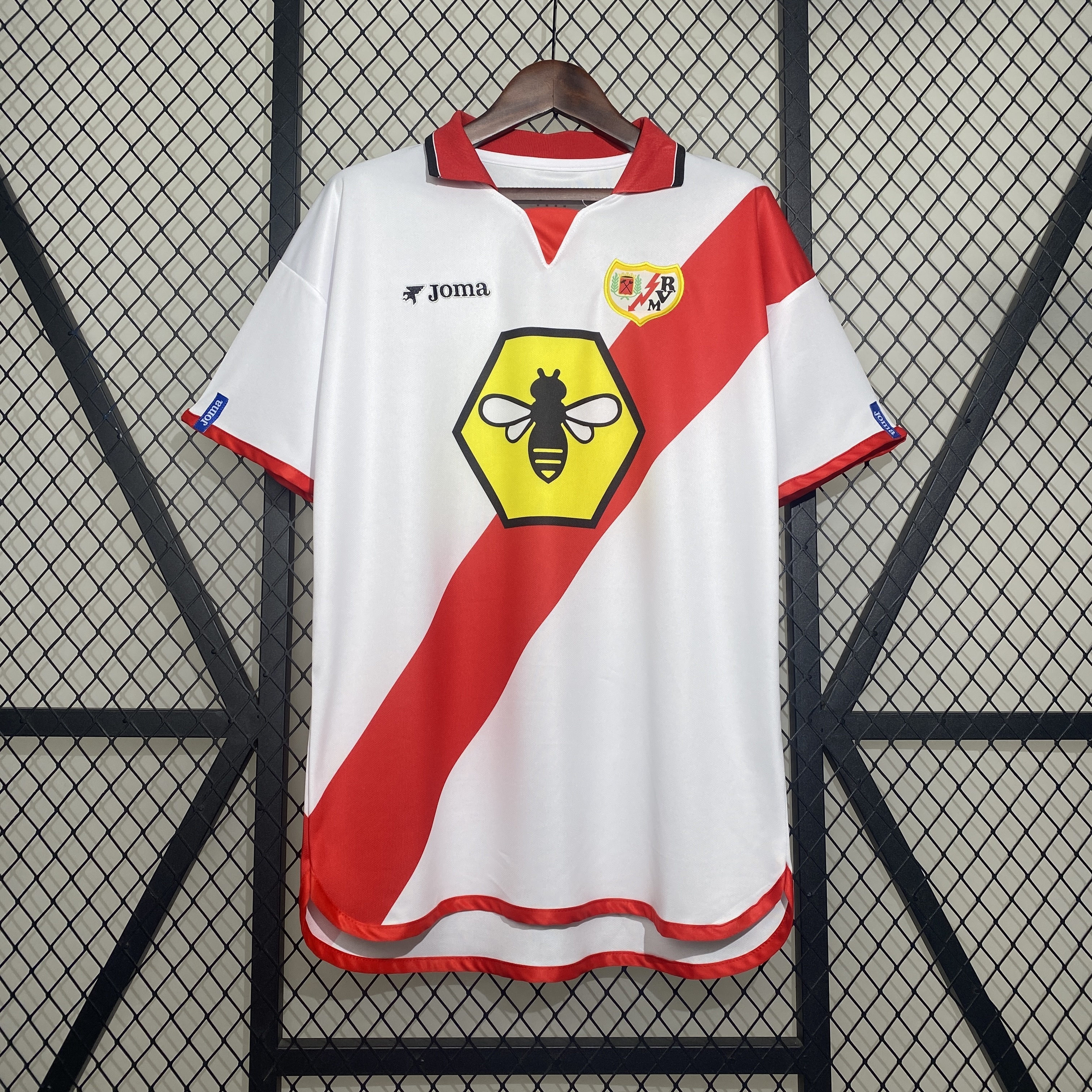 Camiseta del Rayo Vallecano  2001/02