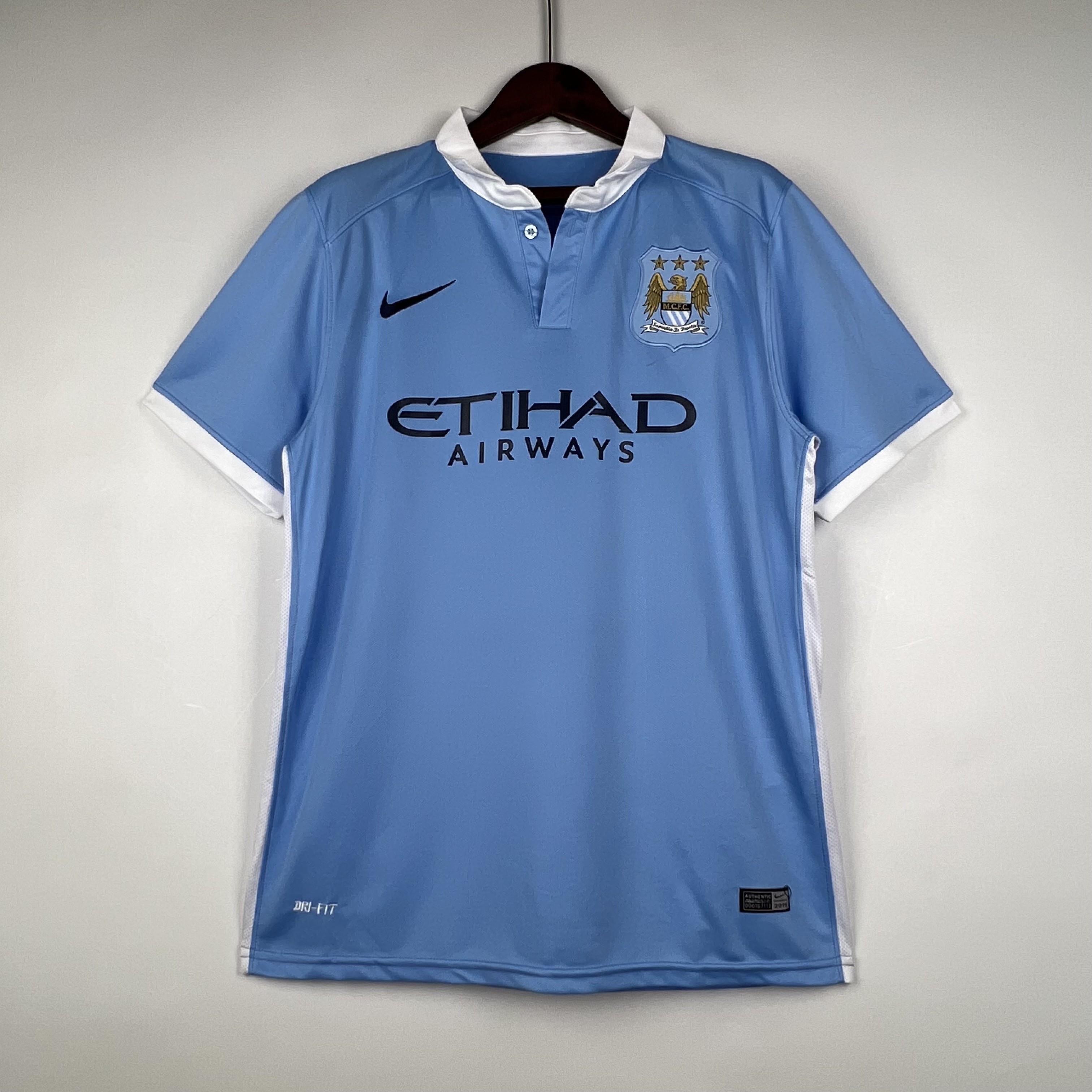 Camiseta Retro Manchester City 2015-16