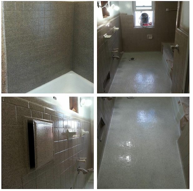 Epoxy Coated Tile Surfaces