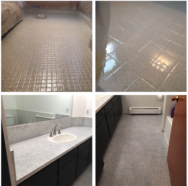 Epoxy Coated Tile Surfaces