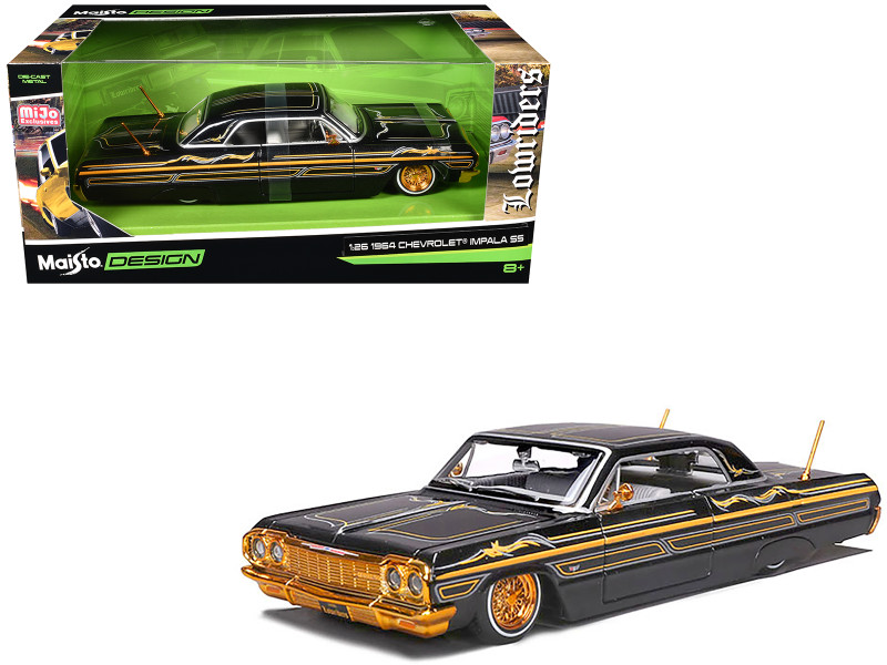 Brand new 1/26 scale diecast car model of 1964 Chevrolet Impala SS Lowrider